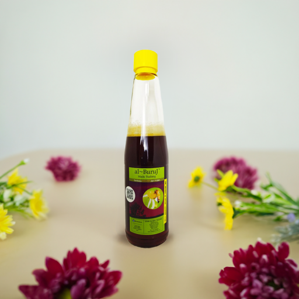 Madu Tualang Asli Gelap AL BURUJ 450 g