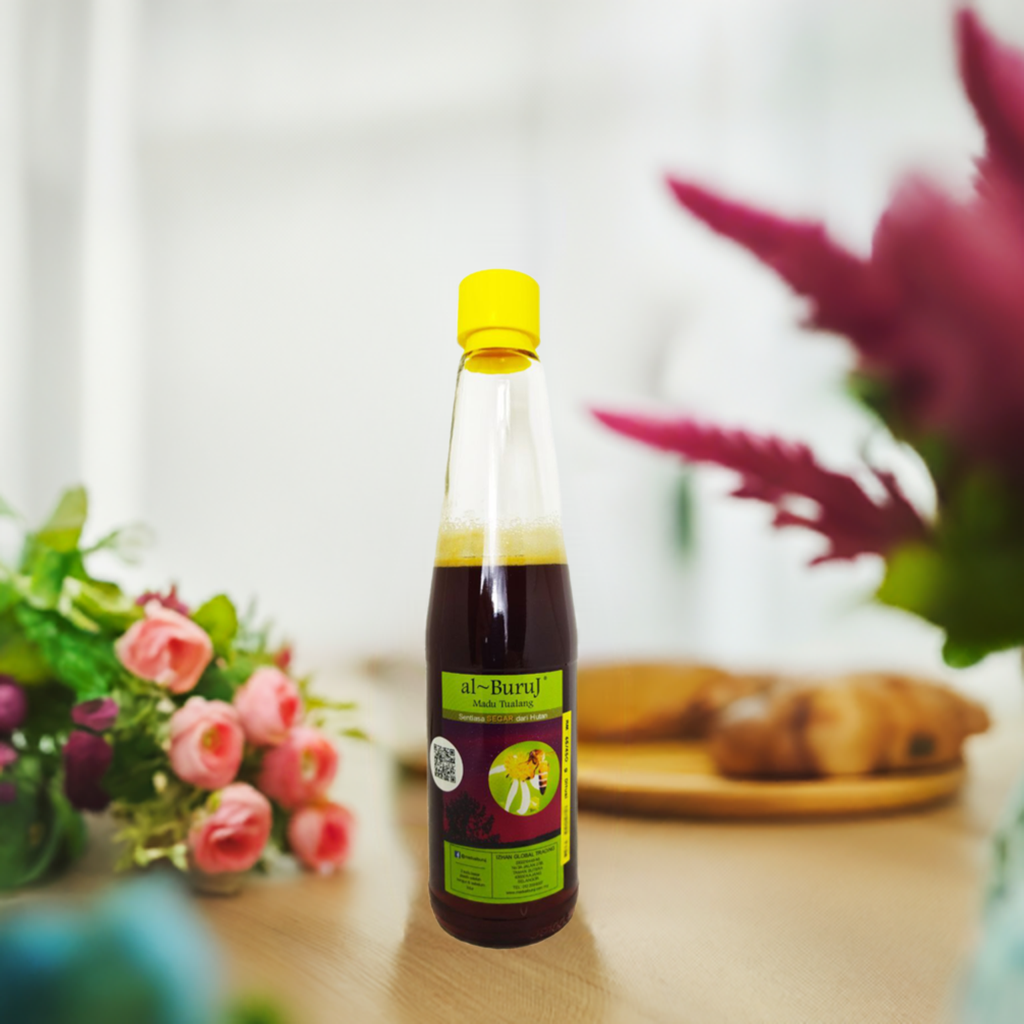 Madu Tualang Asli Gelap AL BURUJ 450 g