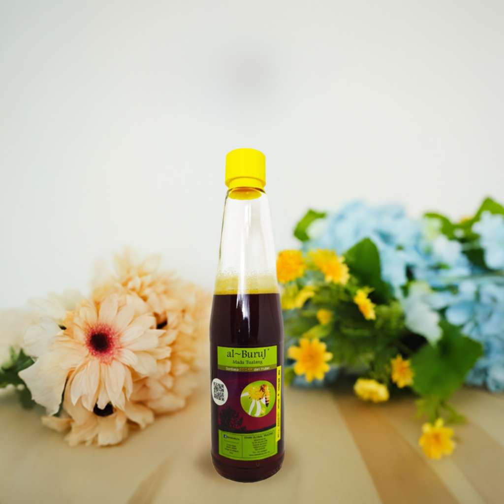 Madu Tualang Asli Gelap AL BURUJ 450 g