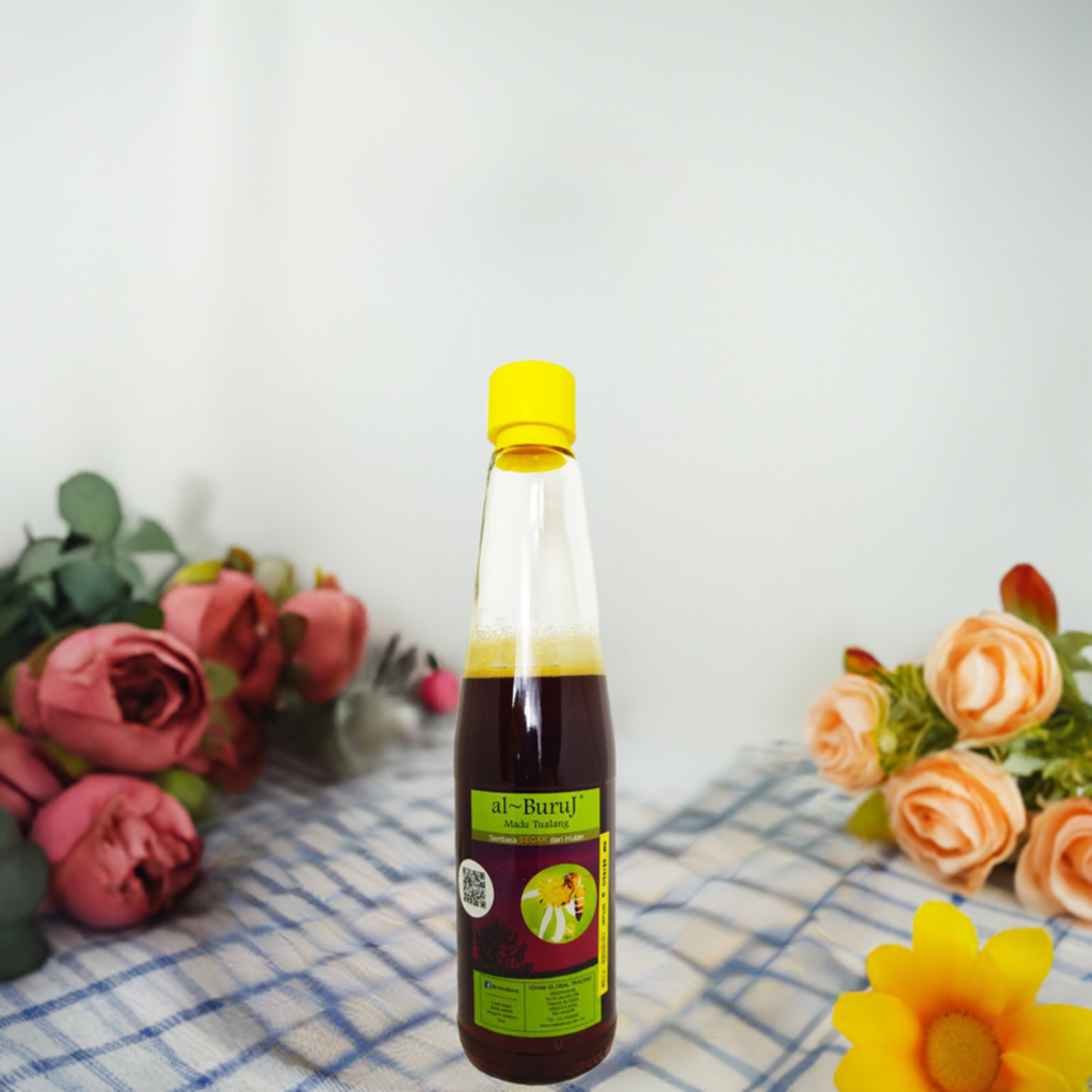 Madu Tualang Asli Gelap AL BURUJ 450 g