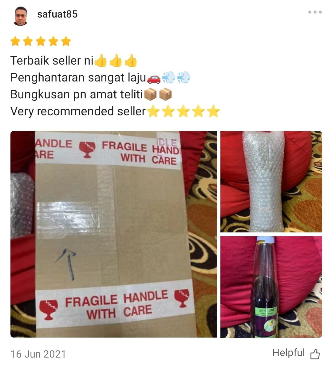 Madu Tualang Asli Gelap AL BURUJ 450 g